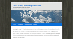 Desktop Screenshot of crossroads-counseling.net