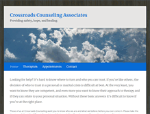 Tablet Screenshot of crossroads-counseling.net